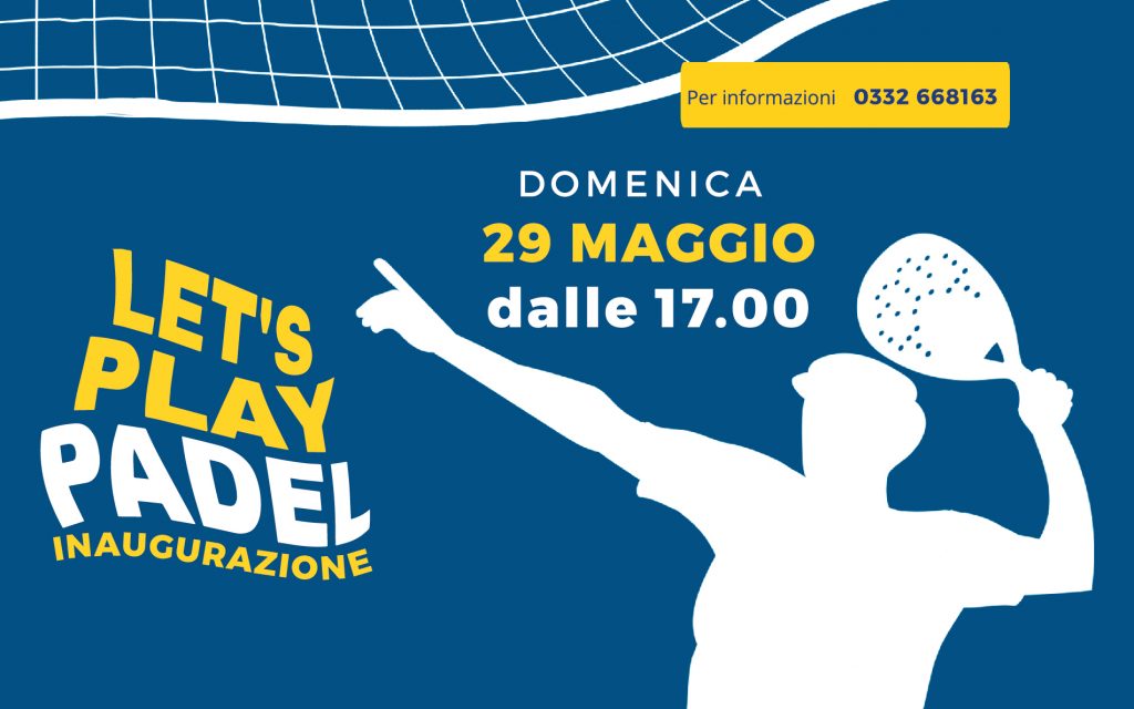 INAUGURAZIONE CAMPI DA PADEL